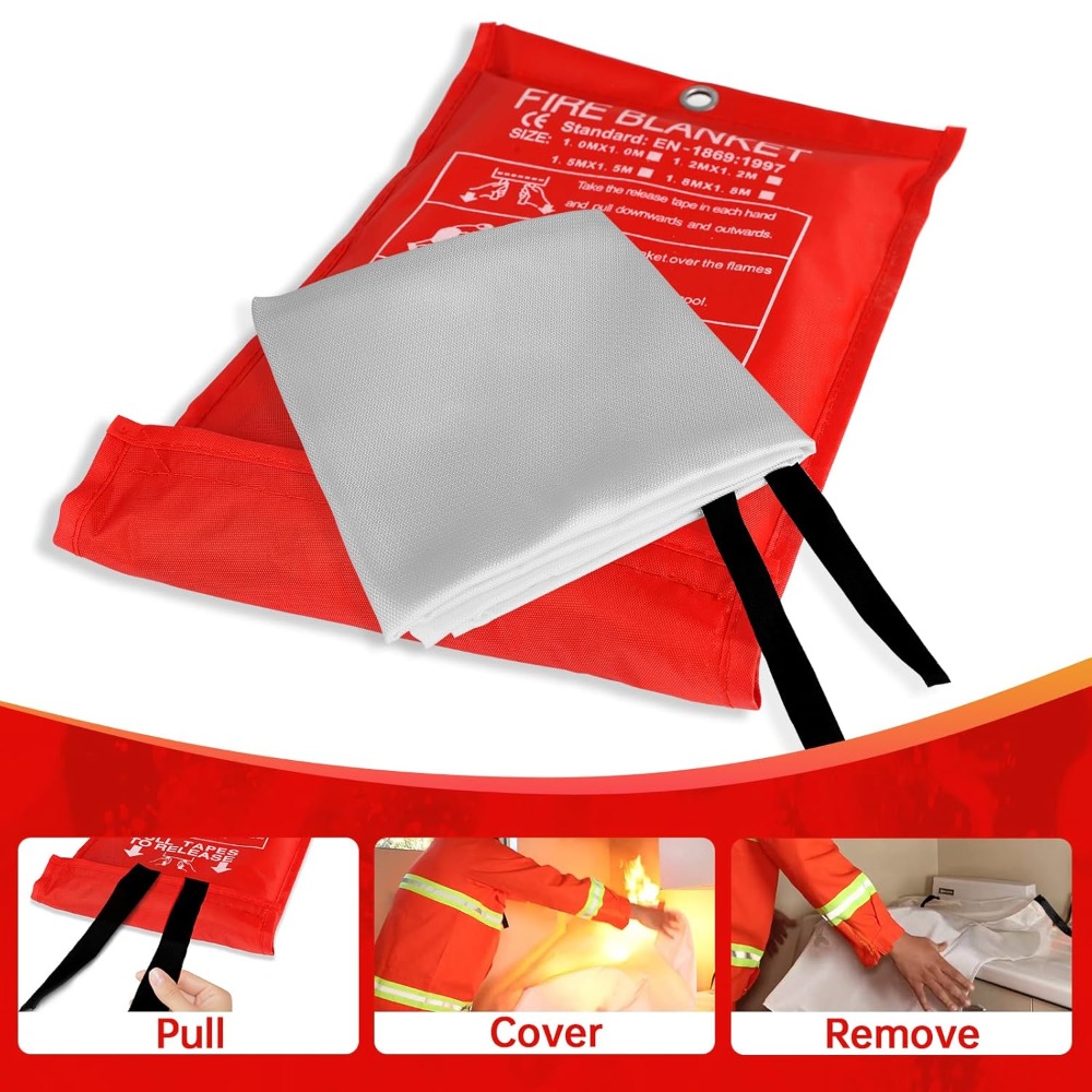 Thick Fire Blanket Emergency f - đánh giá và giá Fire Blanket Kitchen