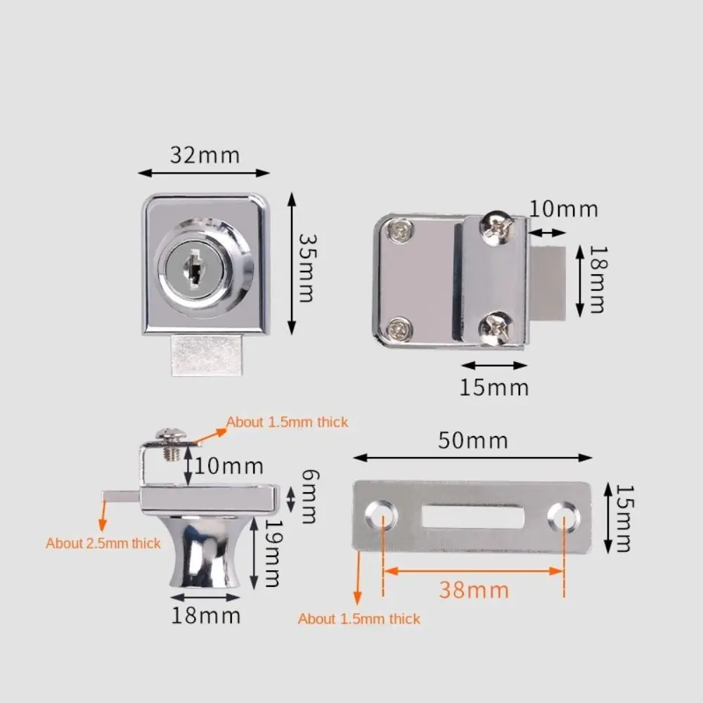 Metal Single Double Swinging G - đánh giá và giá Medicine Cabinet Lock
