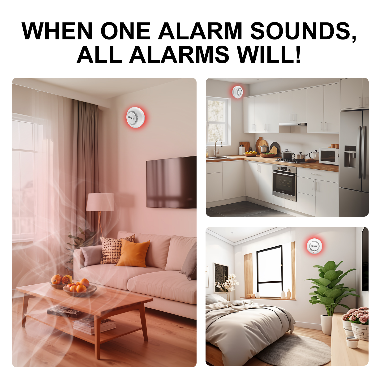 DFA Smoke Detector Fire Wirele - đánh giá và giá Smoke Detector Interconnected