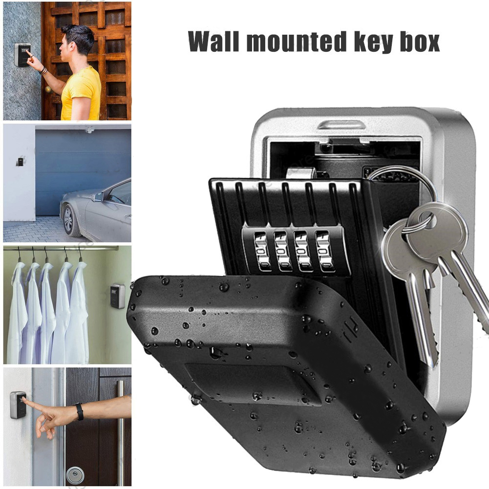 Wall Mount Key Storage Secret  - đánh giá và giá Lockbox Key Secure