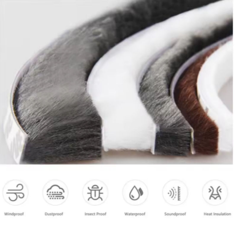 3Meters Brush Strip Self Adhes - đánh giá và giá Window Lock Bar