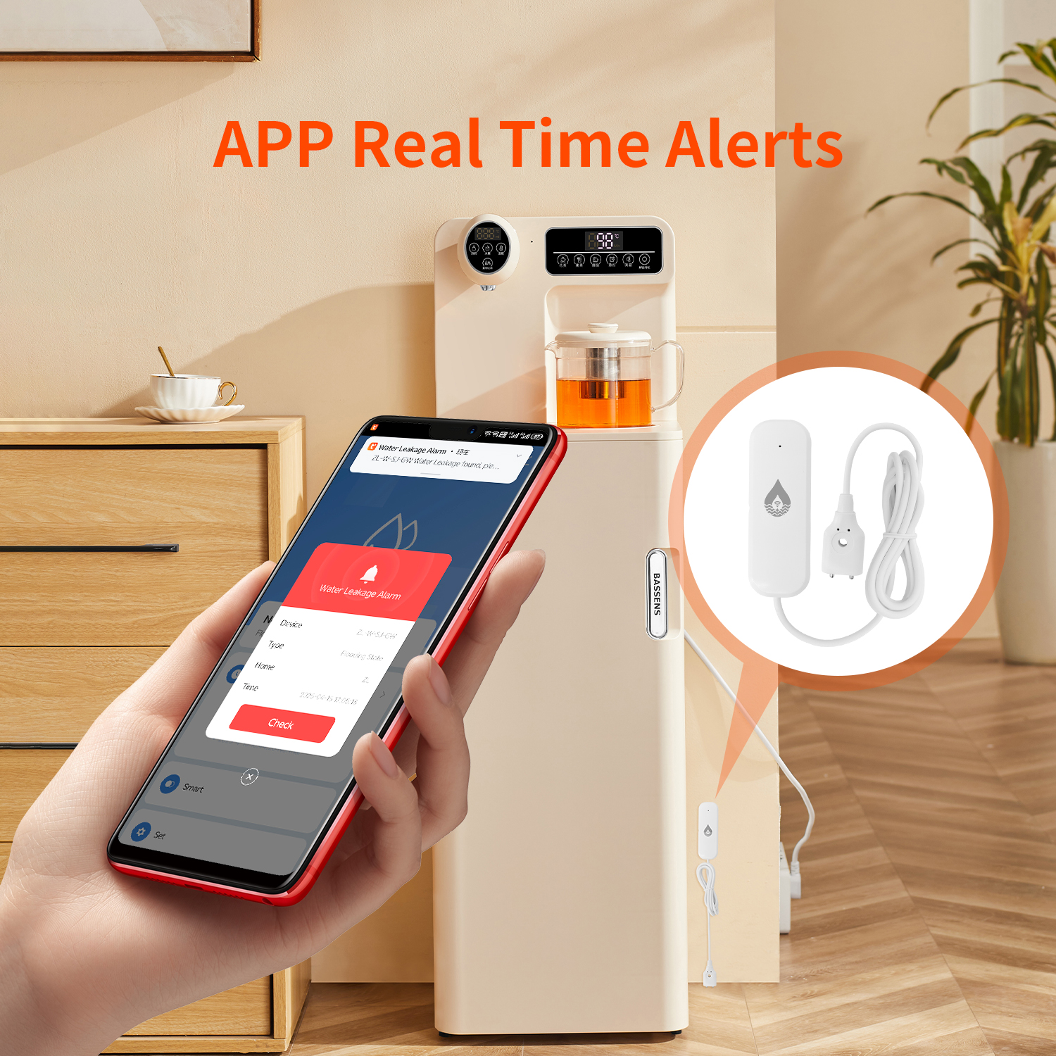 YFK Tuya WiFi Water Leakage Se - đánh giá và giá Water Alarm Sensor