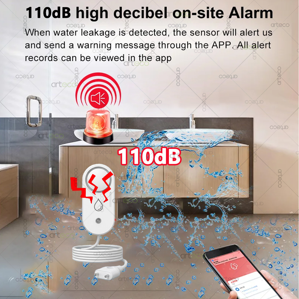 Zigbee Water Leakage Sensor Fl - đánh giá và giá Water Alarm Sensor