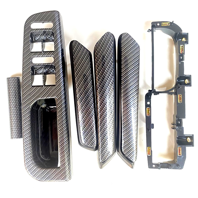 Carbon fiber pattern door hand - đánh giá và giá Window Lock Bar