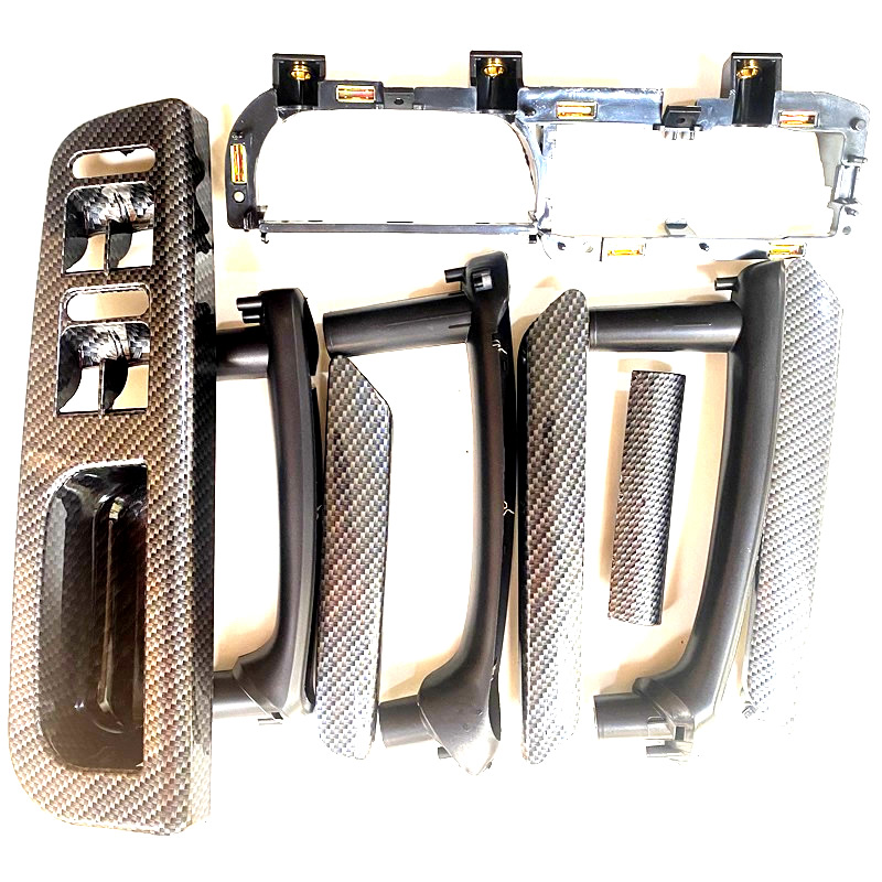 Carbon fiber pattern door hand - đánh giá và giá Window Lock Bar