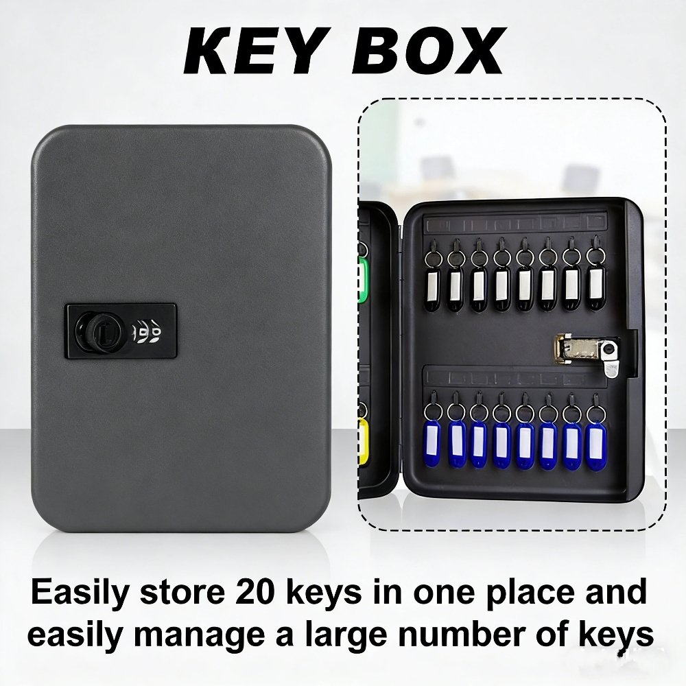 Combination Key Cabinet 20 Key - đánh giá và giá Lockbox Key Secure