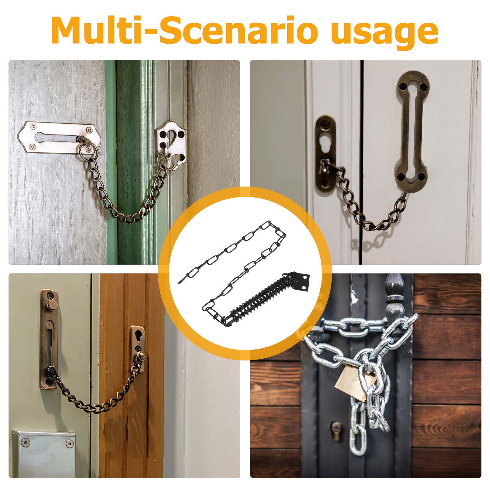 1Set Anti-Theft Door Chain Iro - đánh giá và giá Security Chain Door