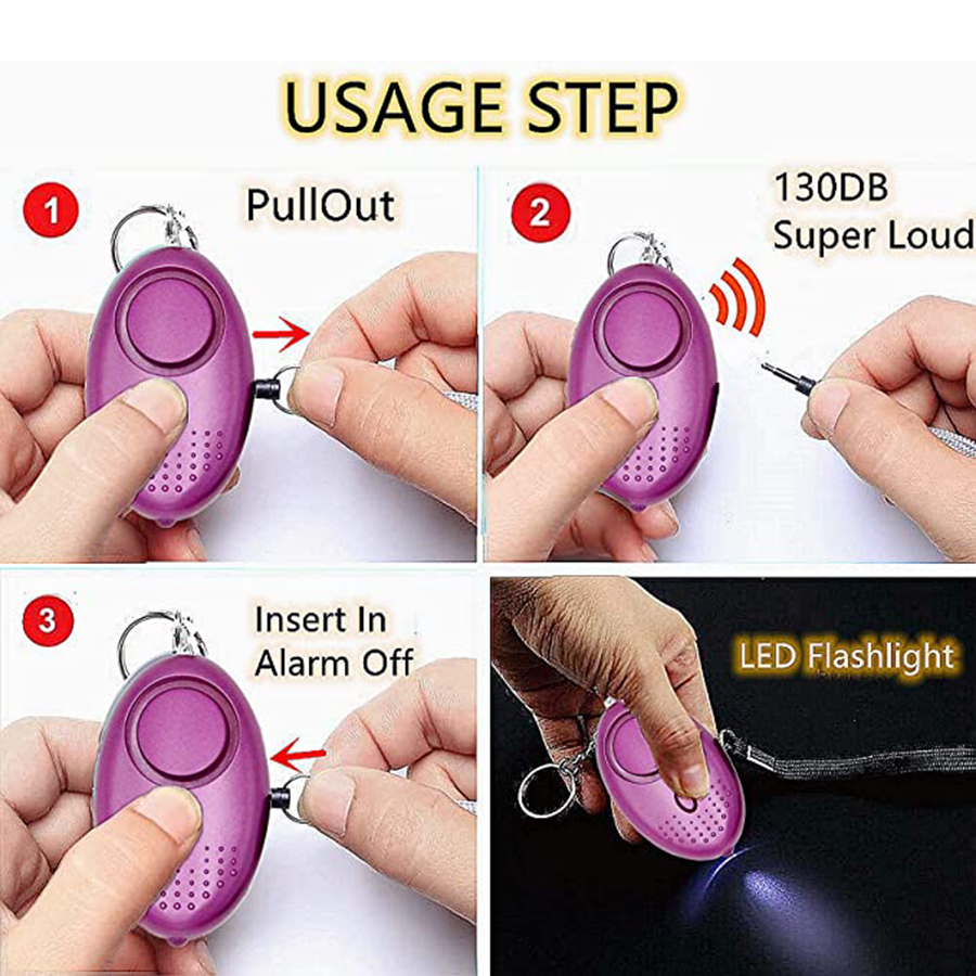 Safety Keychain Full Set For W - đánh giá và giá Personal Alarm Keychain