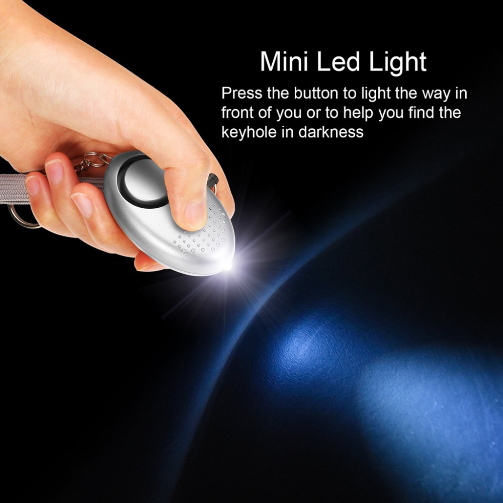 130dB Self Defense Alarm Anti- - đánh giá và giá Personal Alarm Keychain