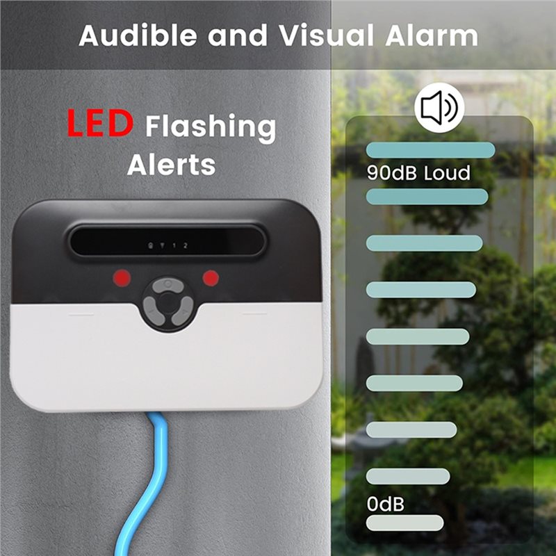 A05E-Smart Wifi Water Level Al - đánh giá và giá Water Alarm Sensor