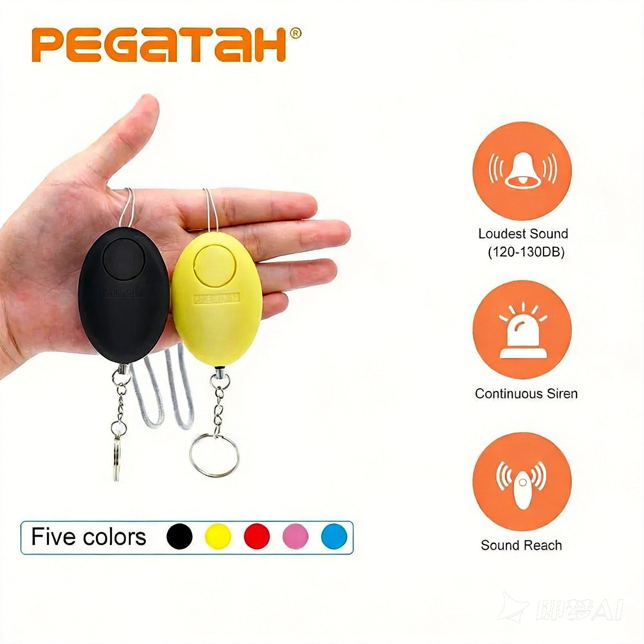 120dB Personal Safety Alarm Ke - đánh giá và giá Personal Alarm Keychain