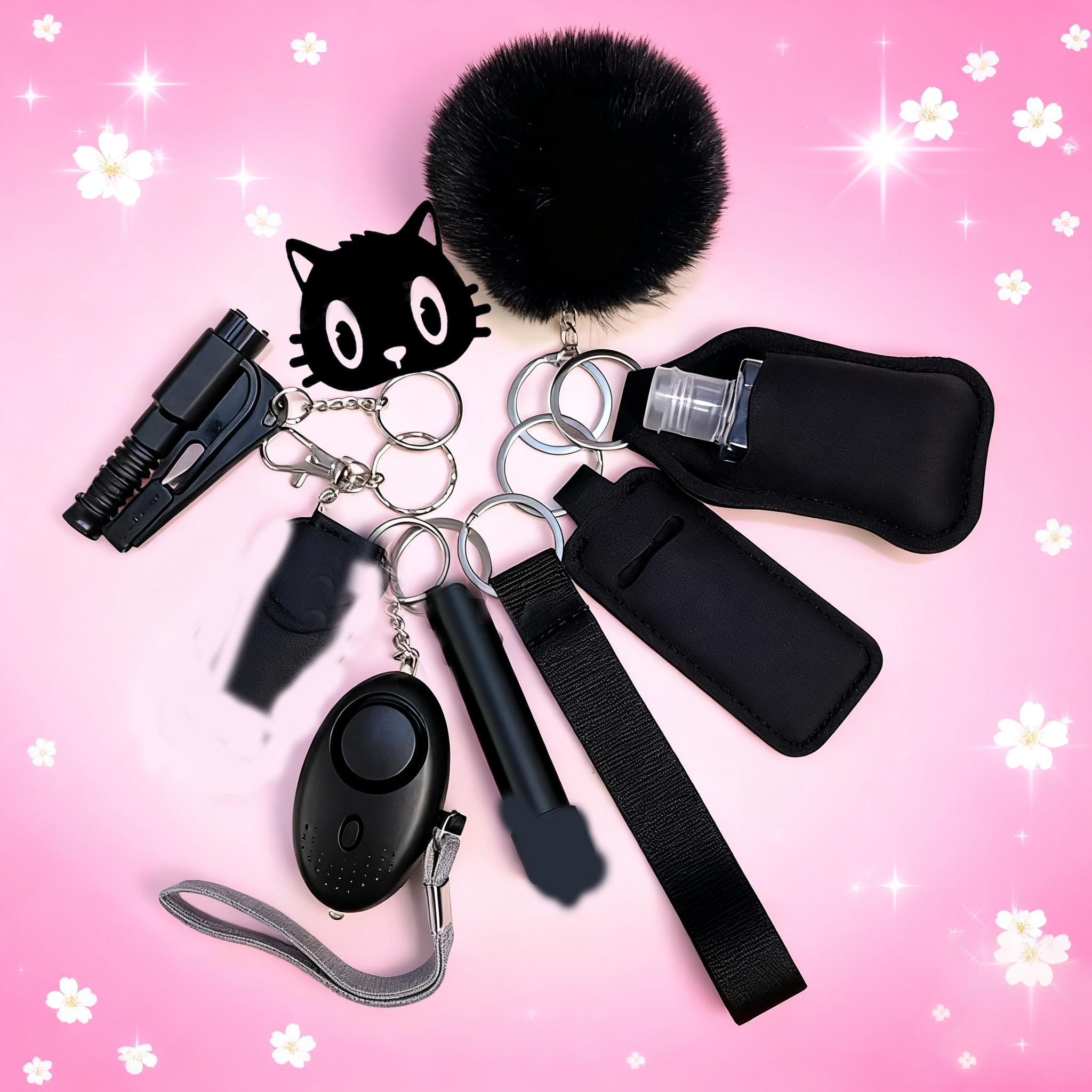 10Pcs Girl Security Self Defen - đánh giá và giá Personal Alarm Keychain