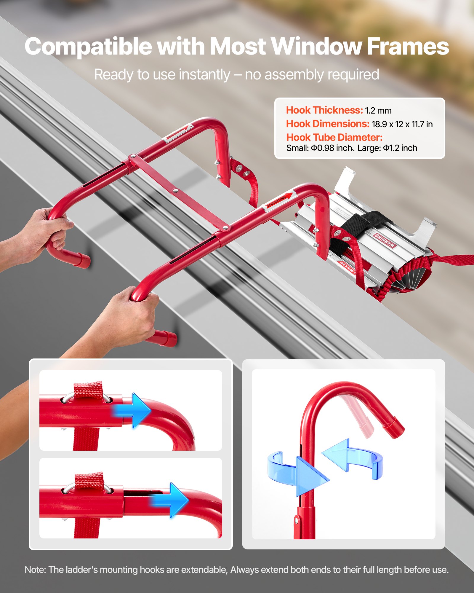 Fire Escape Ladder, 5-6 Story  - đánh giá và giá Fire Escape Ladder