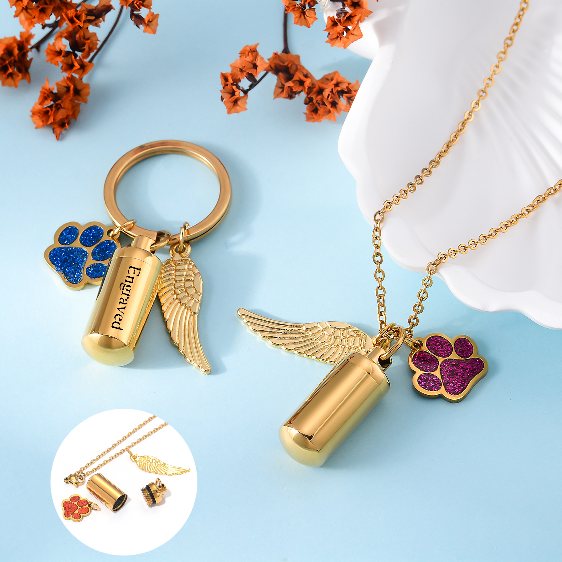 Personalized  Stainless Steel  - đánh giá và giá Personal Alarm Keychain