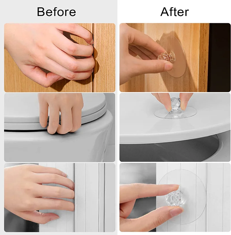 2/10Pcs Punch-free Drawer Knob - đánh giá và giá Window Lock Bar