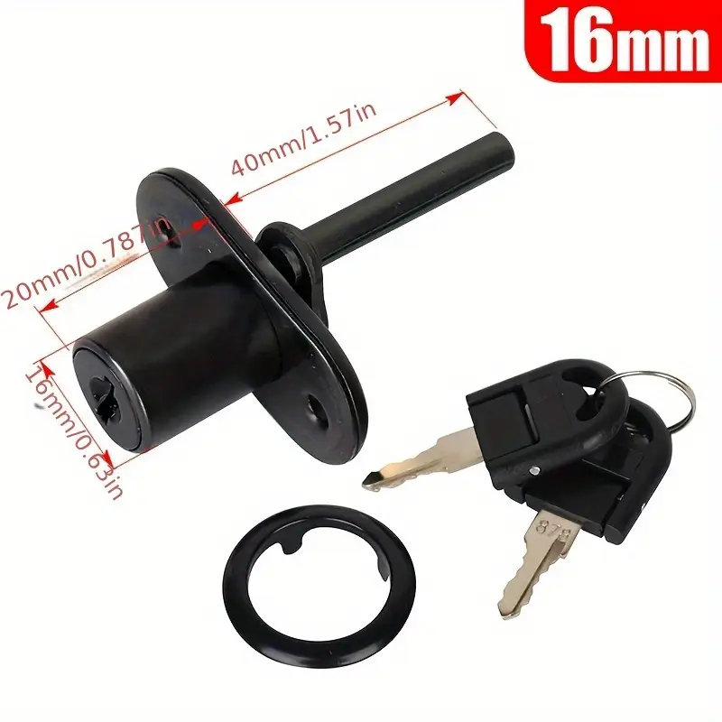 Cabinet Drawer Lock With 2 Key - đánh giá và giá Medicine Cabinet Lock