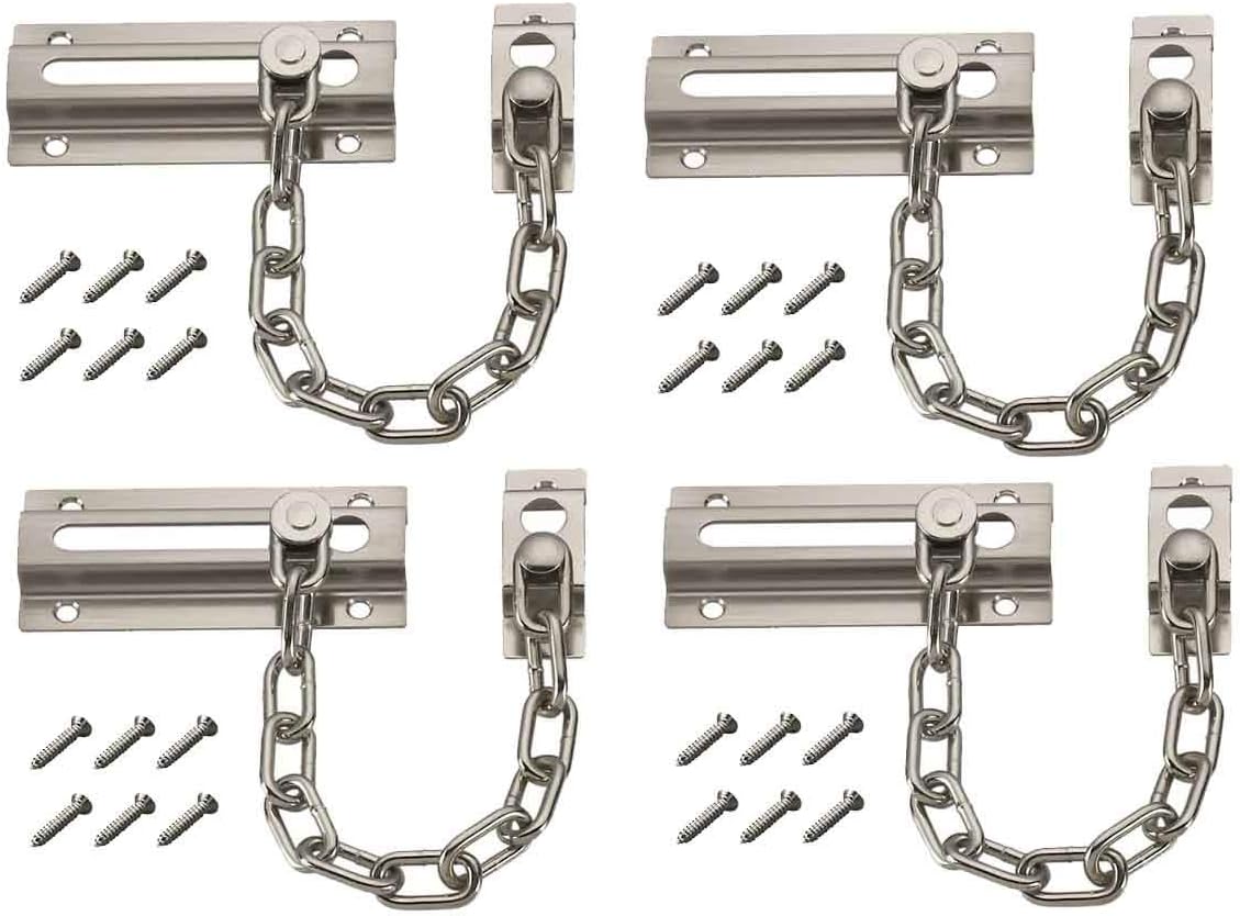 4PCS Door Chain Guard Security - đánh giá và giá Security Chain Door