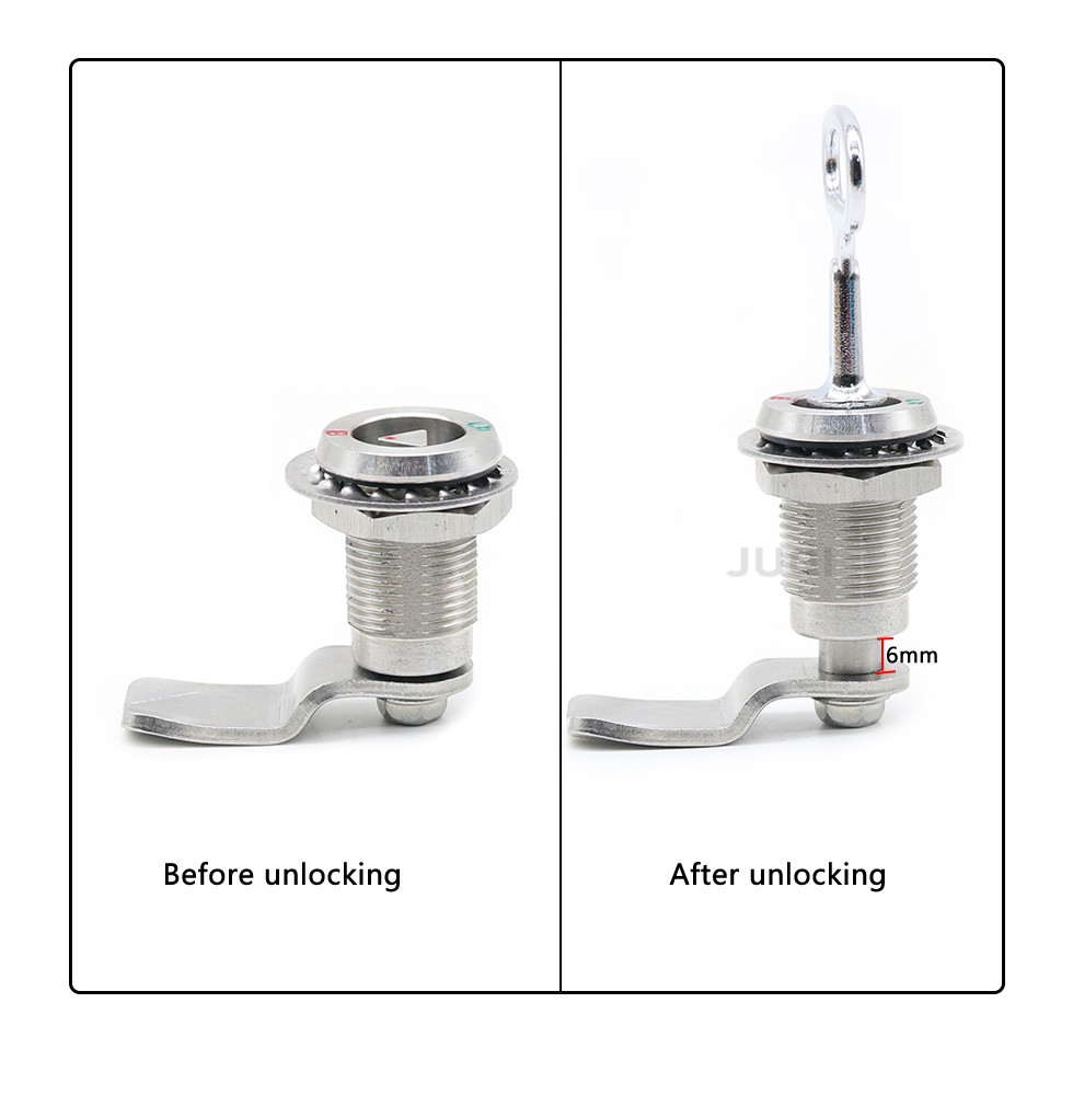 MS816 pull lock 304 stainless  - đánh giá và giá Medicine Cabinet Lock