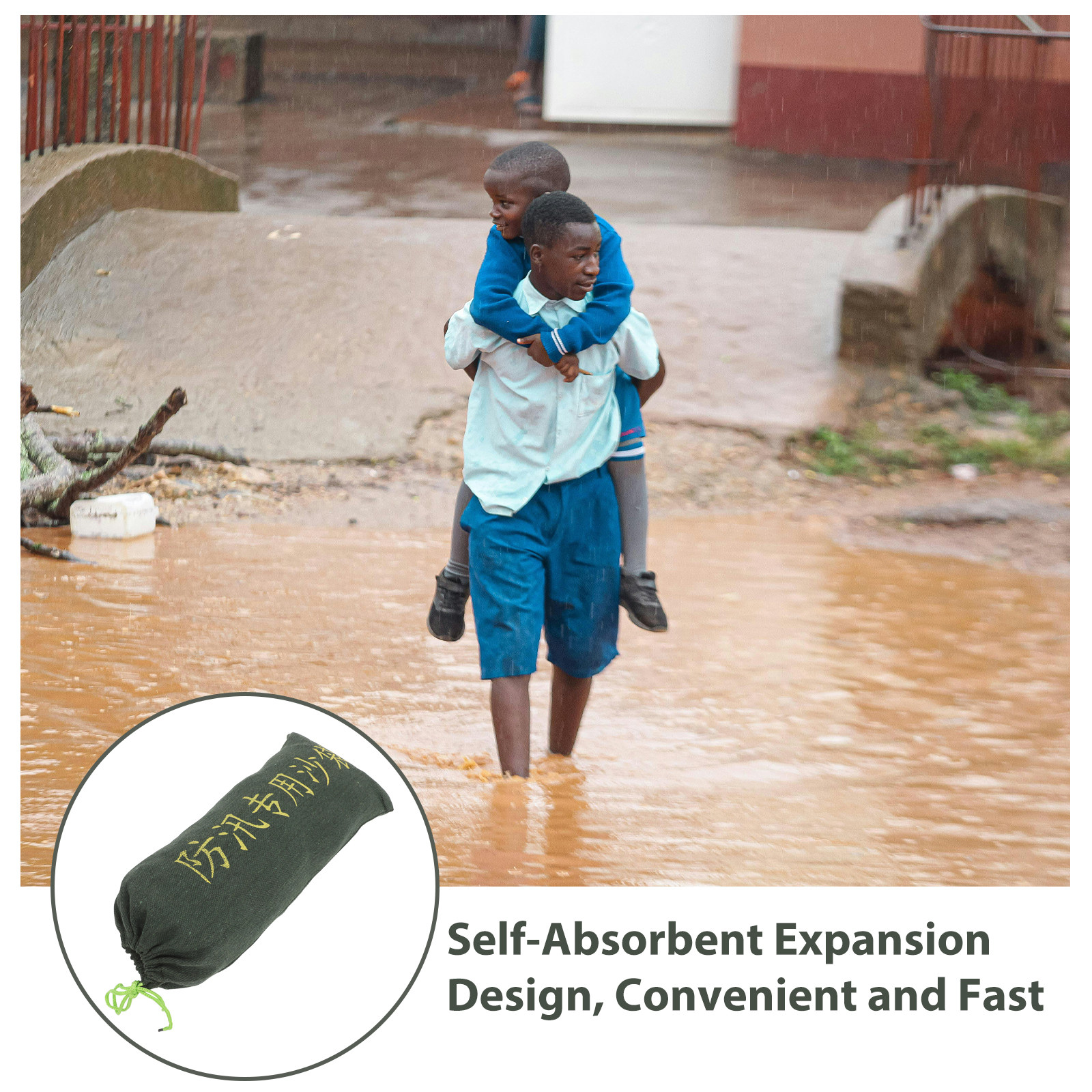 2Pcs Flood Control Absorbent S - đánh giá và giá Flood Barrier Bag