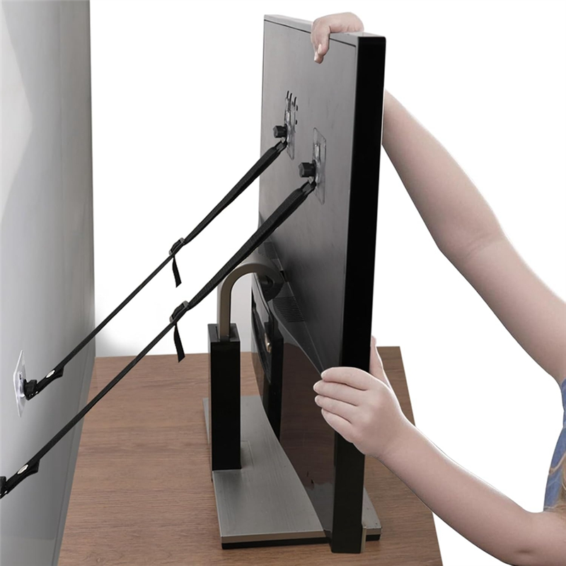 L62A 4 PCS Adjustable TV Safet - đánh giá và giá Earthquake Anchor Strap