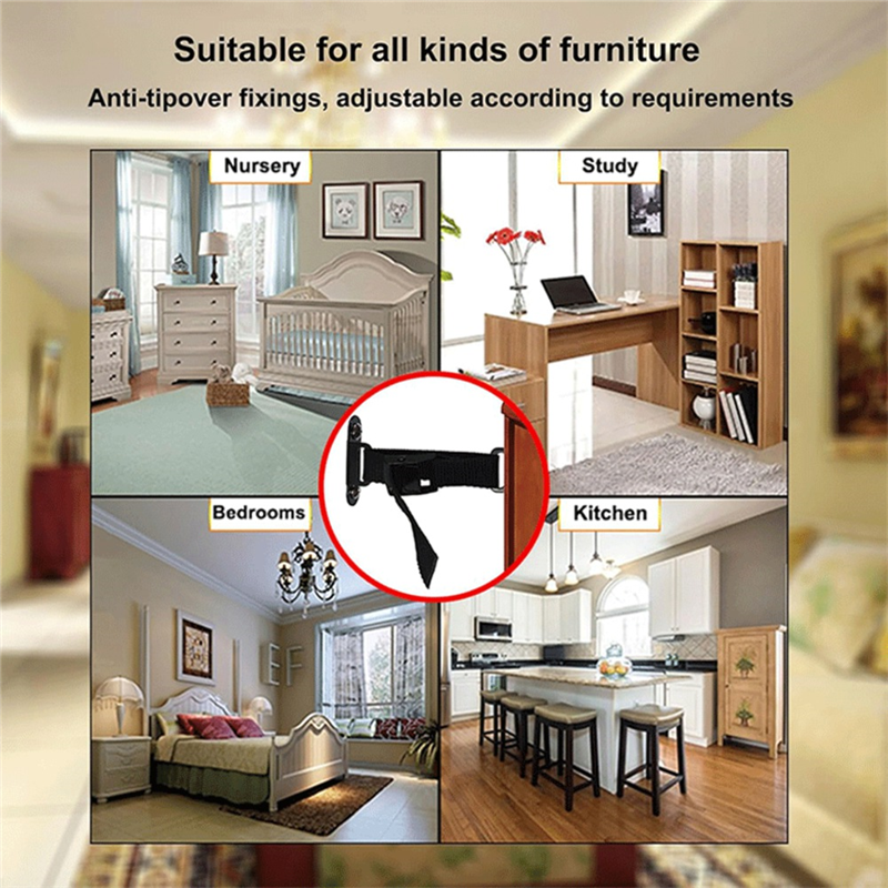 A93Z Furniture Anchors, Adjust - đánh giá và giá Earthquake Anchor Strap